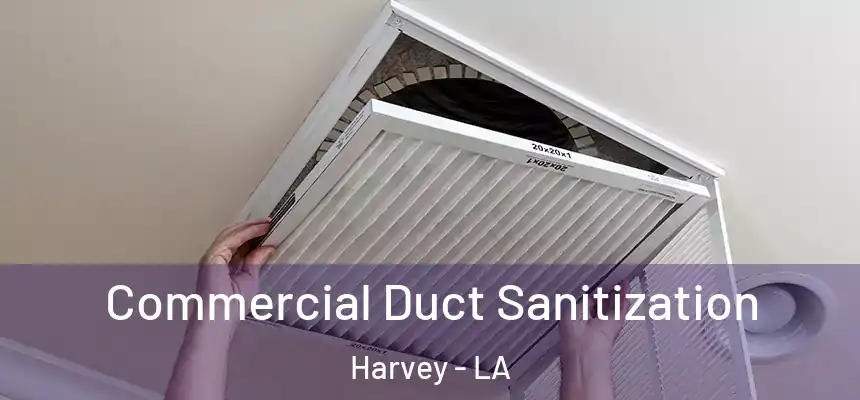 Commercial Duct Sanitization Harvey - LA